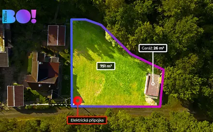 Prodej stavebního pozemku 751 m², Budišovice, okres Opava