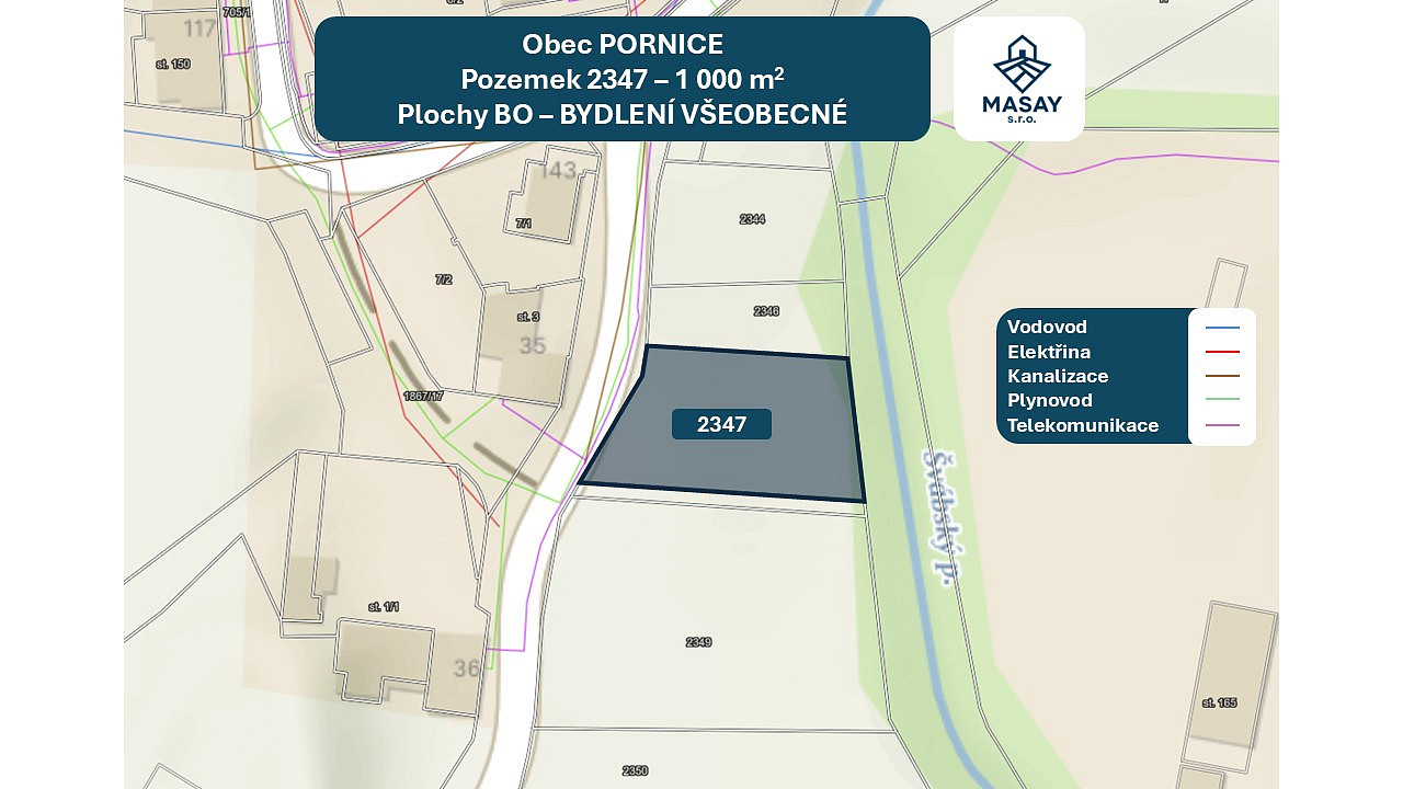 Prodej stavebního pozemku 1 000 m² — photo 2