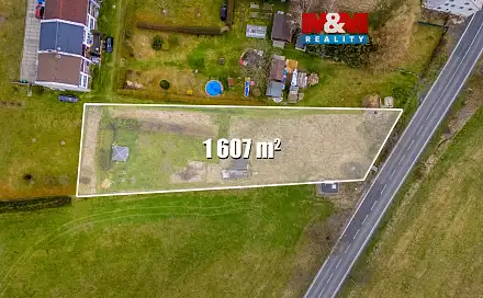 Prodej stavebního pozemku 1 607 m², Dolní Podluží, okres Děčín