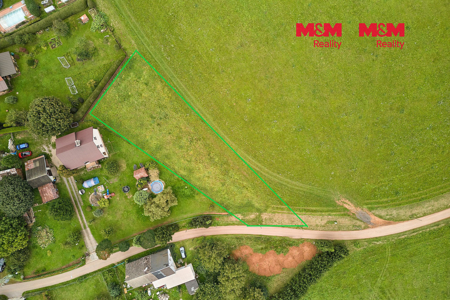 Prodej stavebního pozemku 1 788 m²