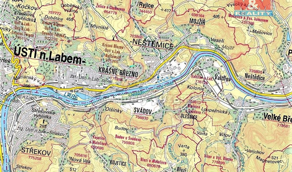 Prodej louky 3 033 m², Ústí nad Labem – náhled fotky 5
