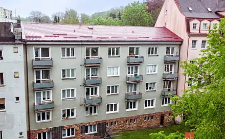 Prodej bytu 2+1 56 m², Kamenná, Aš, okres Cheb