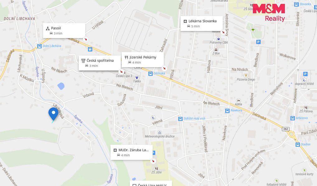 Prodej zahrady 517 m², Česká Lípa – náhled fotky 10