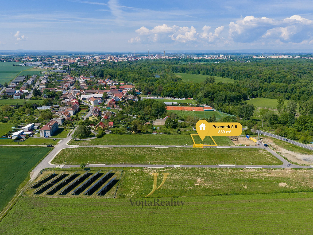 Prodej stavebního pozemku 859 m² – fotografie 2