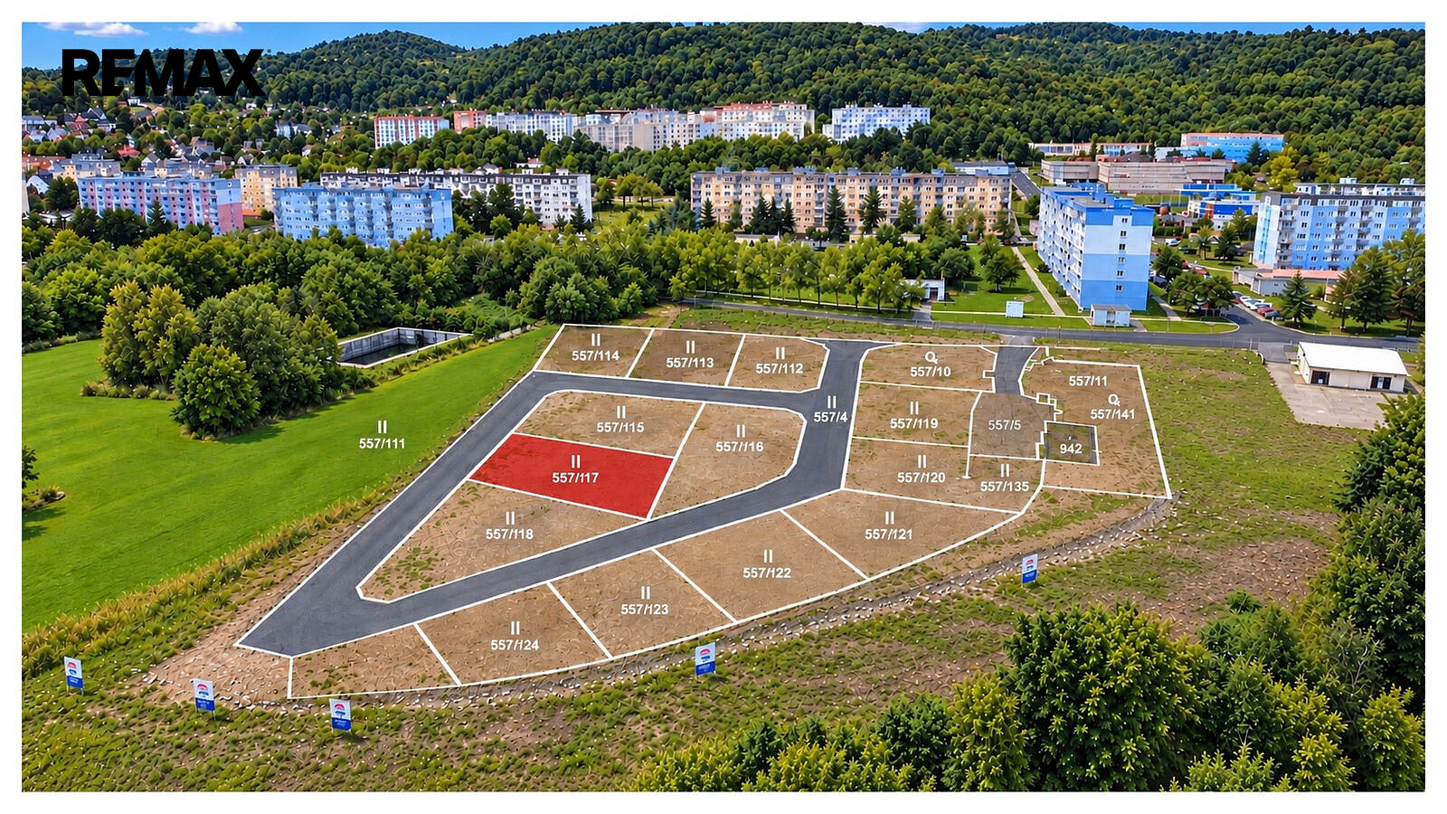 Prodej stavebního pozemku 904 m²