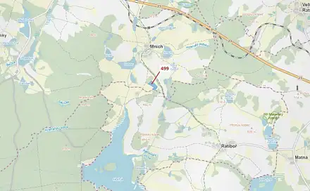 Dražba lesa 25 097 m², Ratiboř