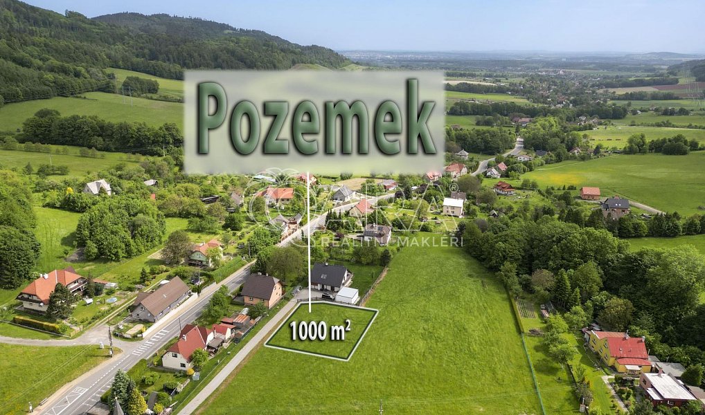 Prodej stavebního pozemku 1 000 m², Palkovice – náhled fotky 2