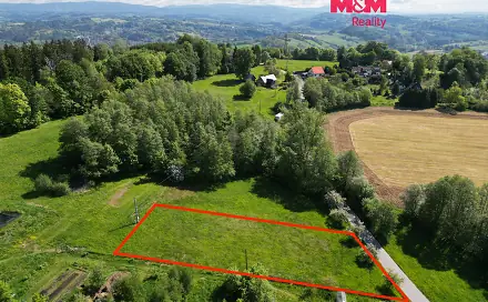 Prodej stavebního pozemku 2 000 m², Slaná - Hořensko, okres Semily