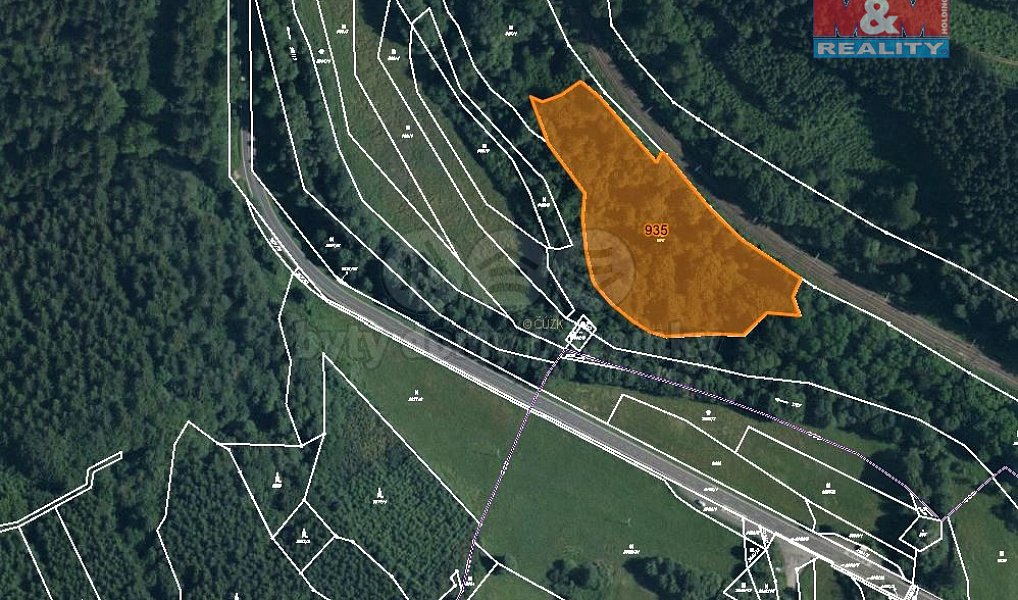 Prodej lesa 8 547 m², Lužná – náhled fotky 5