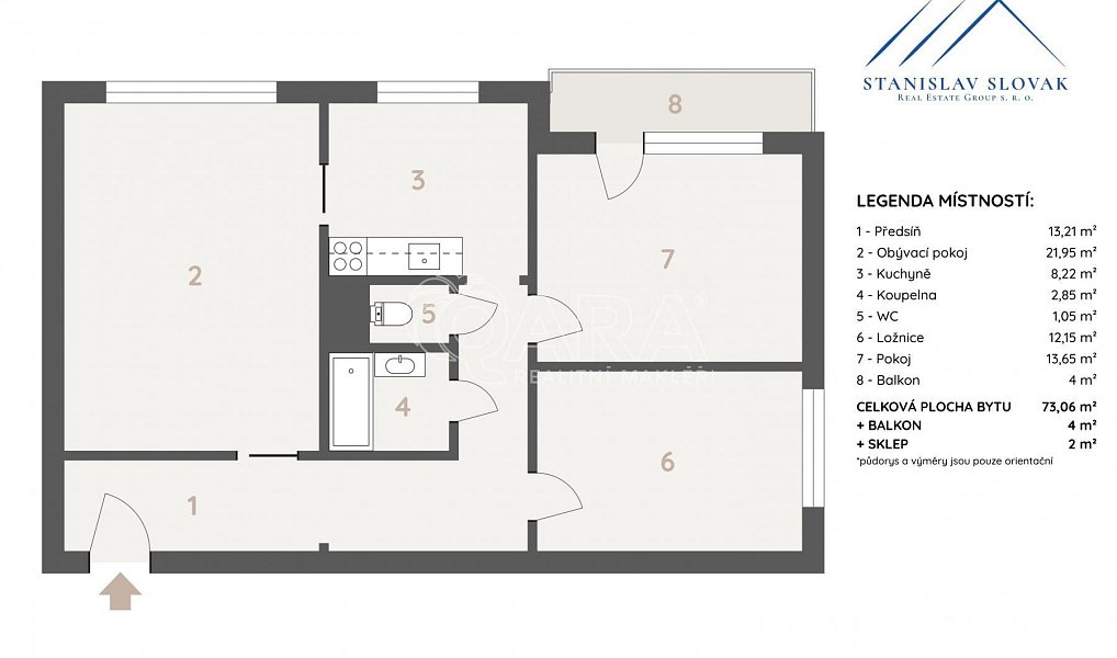Prodej bytu 3+1 77 m², Ostrava – náhled fotky 26