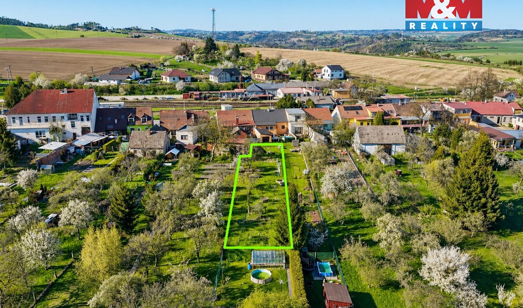 Prodej zahrady 748 m², Okříšky – náhled fotky 3
