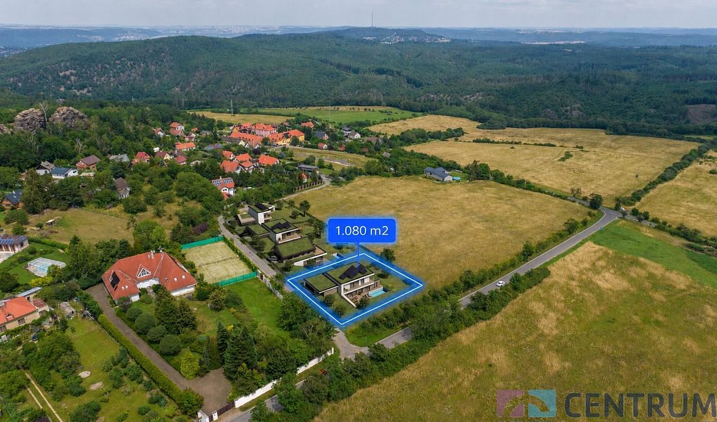 Prodej stavebního pozemku 1 080 m², Černolice – náhled fotky 2