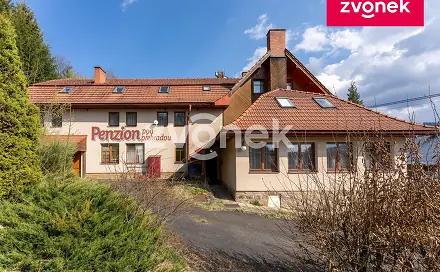 Prodej ubytovacího objektu 1 086 m², Horní Bečva, okres Vsetín