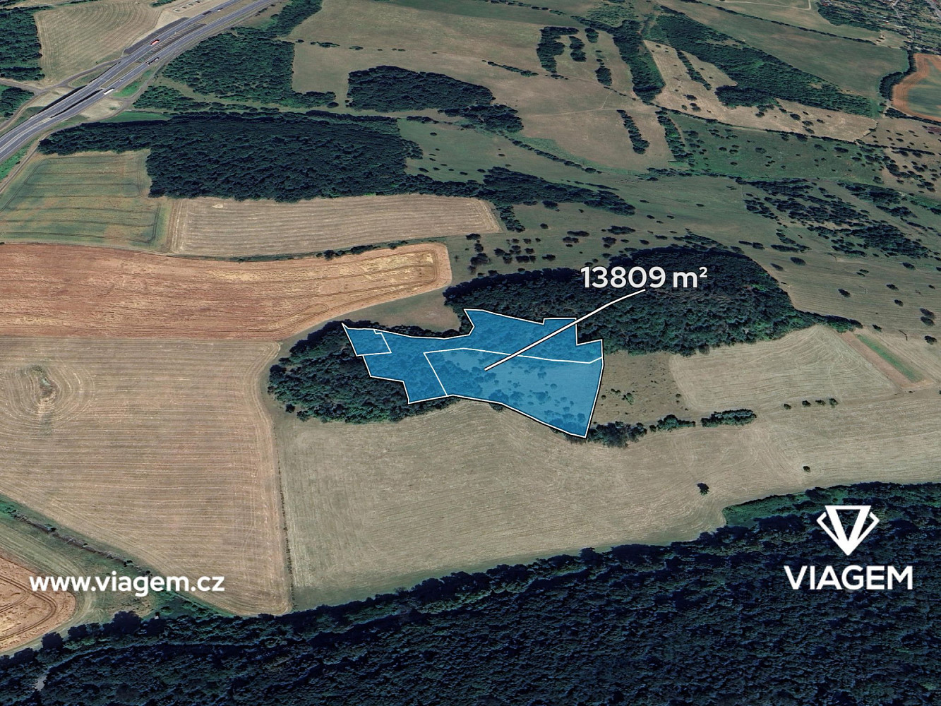 Prodej lesa 2 761 m²