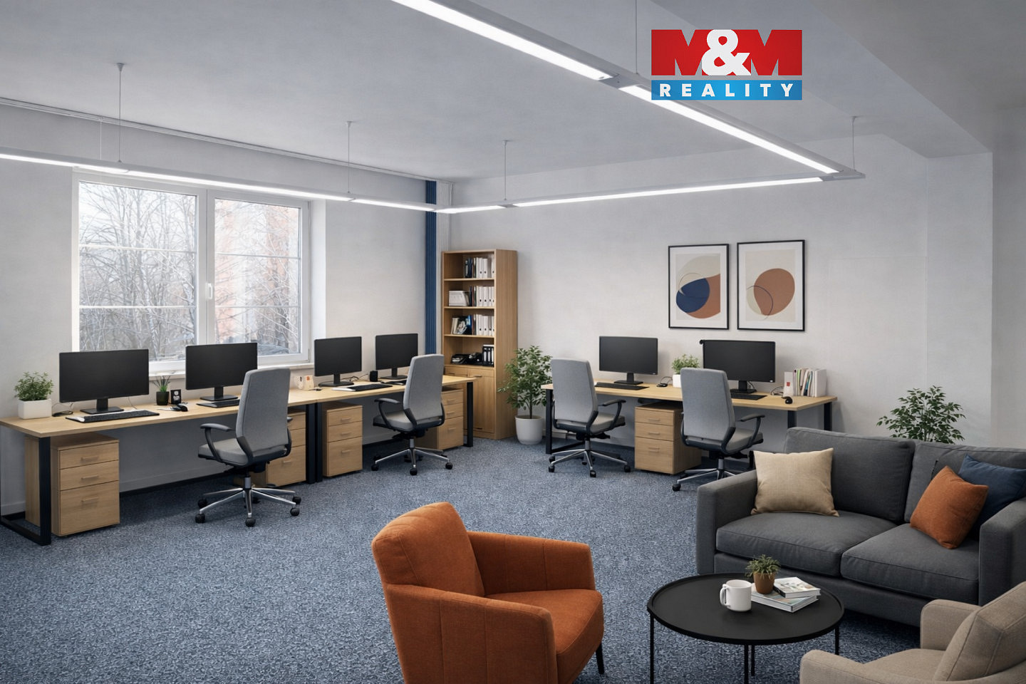 Pronájem kanceláře 38 m²