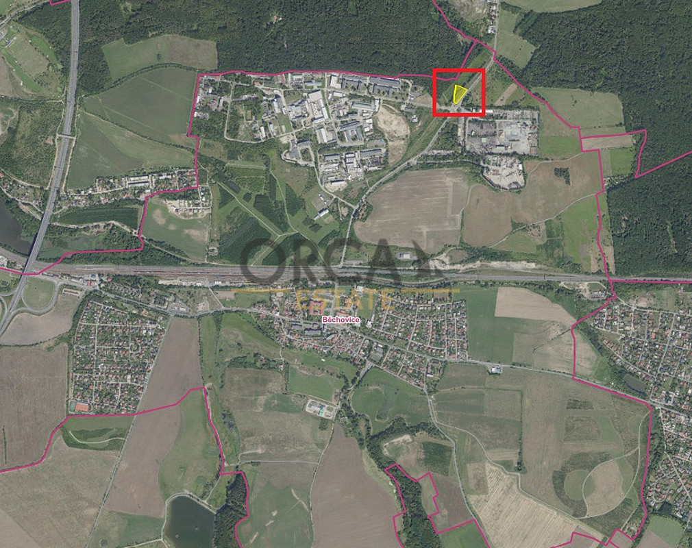 Prodej 0,37 ha pozemků v k. ú. Běchovice – pohled 3