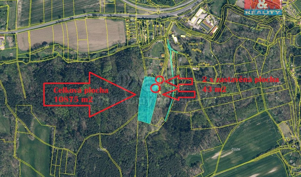 Prodej chaty/chalupy 86 m² s pozemkem 10 875 m², Úštěk – náhled fotky 3