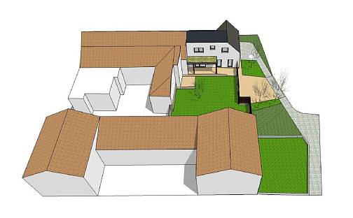 Prodej stavebního pozemku 388 m², Lažánky, okres Brno-venkov