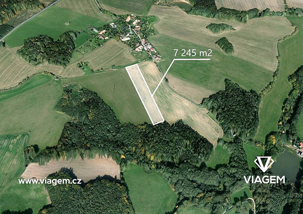 Prodej pole 1 132 m²