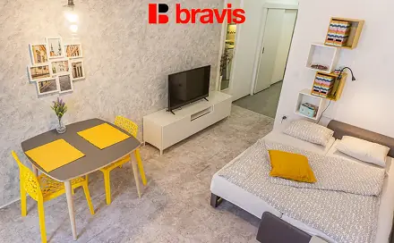 Pronájem bytu 1+1 30 m², Křížová, Brno - Staré Brno