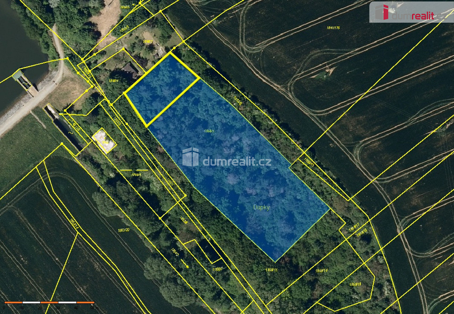 Prodej stavebního pozemku 750 m² — photo 3