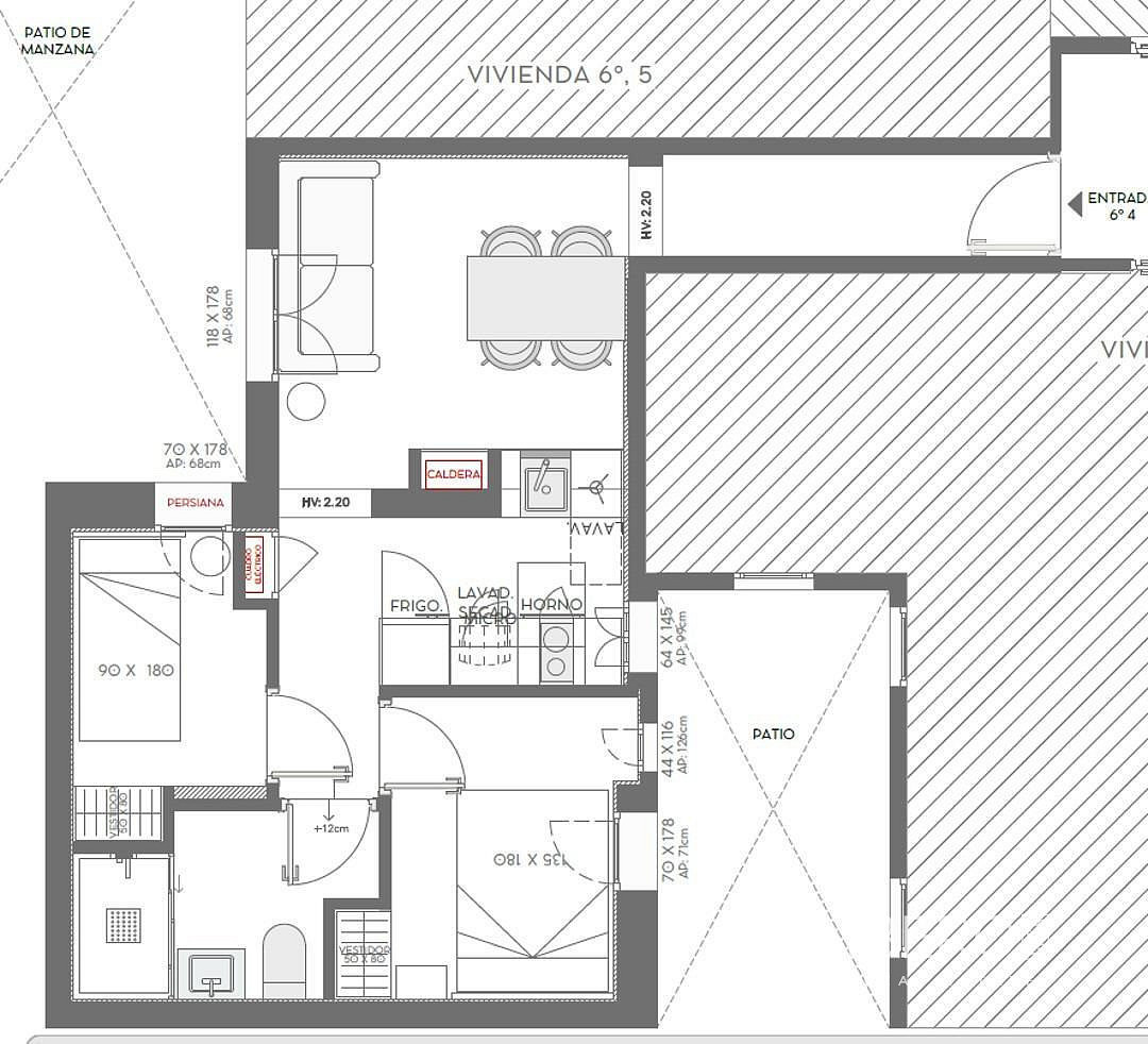 Piso 3+kk – Madrid, Barrio de los Austrias, Centro - Más