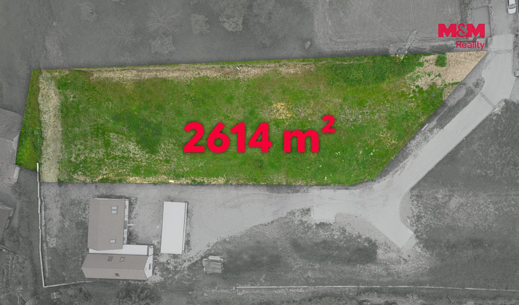 Prodej stavebního pozemku 2 614 m², Kouřim – náhled fotky 8