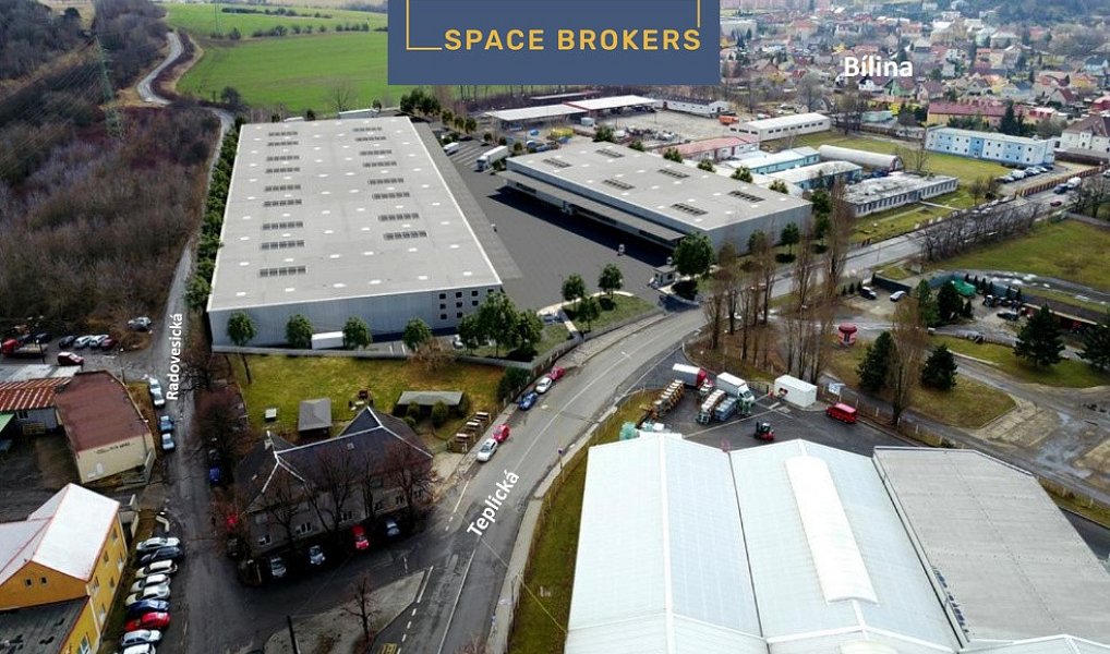 Pronájem skladovacích prostor 3 477 m², Bílina – náhled fotky 6