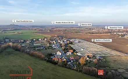 Prodej stavebního pozemku 909 m², Sezemice - Počaply, okres Pardubice