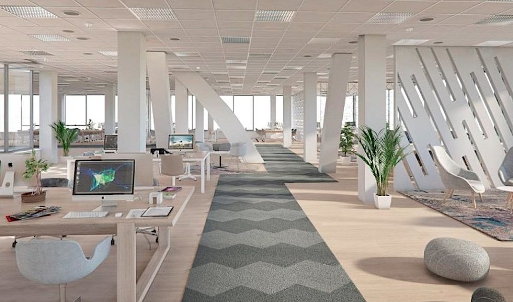 Pronájem kanceláře 968 m², Praha – náhled fotky 3