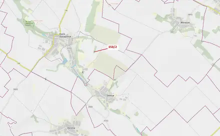 Dražba lesa 573 m², Želetice