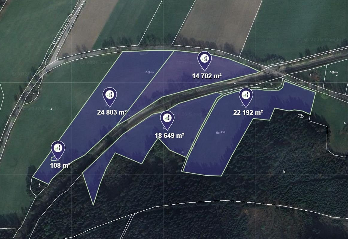 Prodej louky 80 454 m²