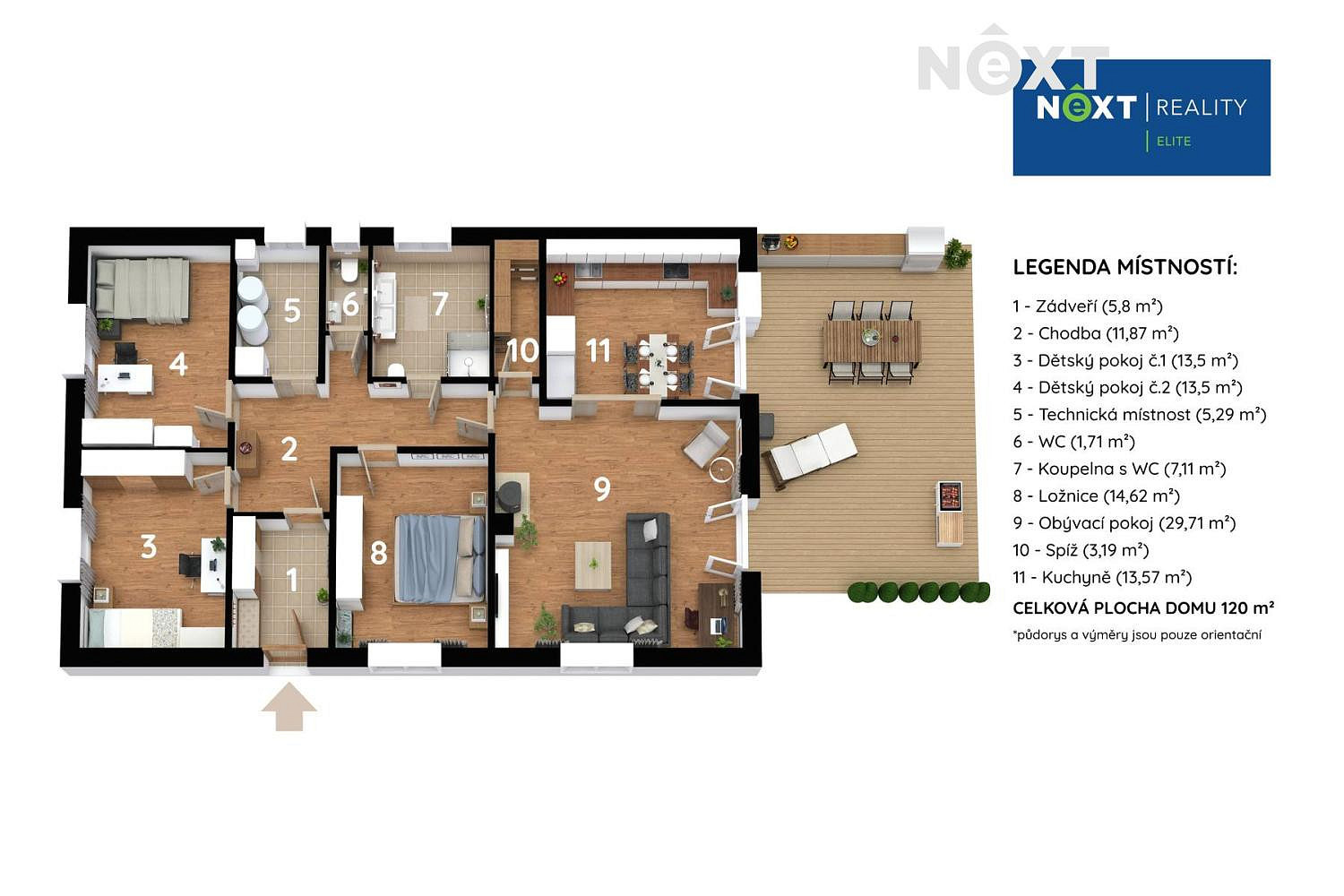 Prodej domu 172 m² s pozemkem 817 m² — photo 4