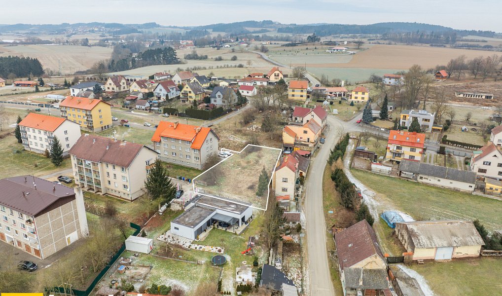 Prodej stavebního pozemku 956 m², Radomyšl – náhled fotky 6