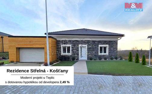Prodej domu 132 m² s pozemkem 666 m², Košťany, okres Teplice