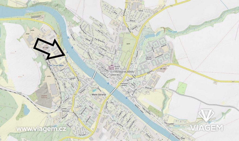Prodej pole 361 m², Týn nad Vltavou – náhled fotky 3