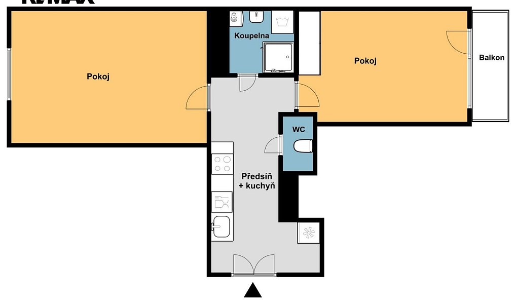 Pronájem bytu 2+kk 51 m², Praha – náhled fotky 2