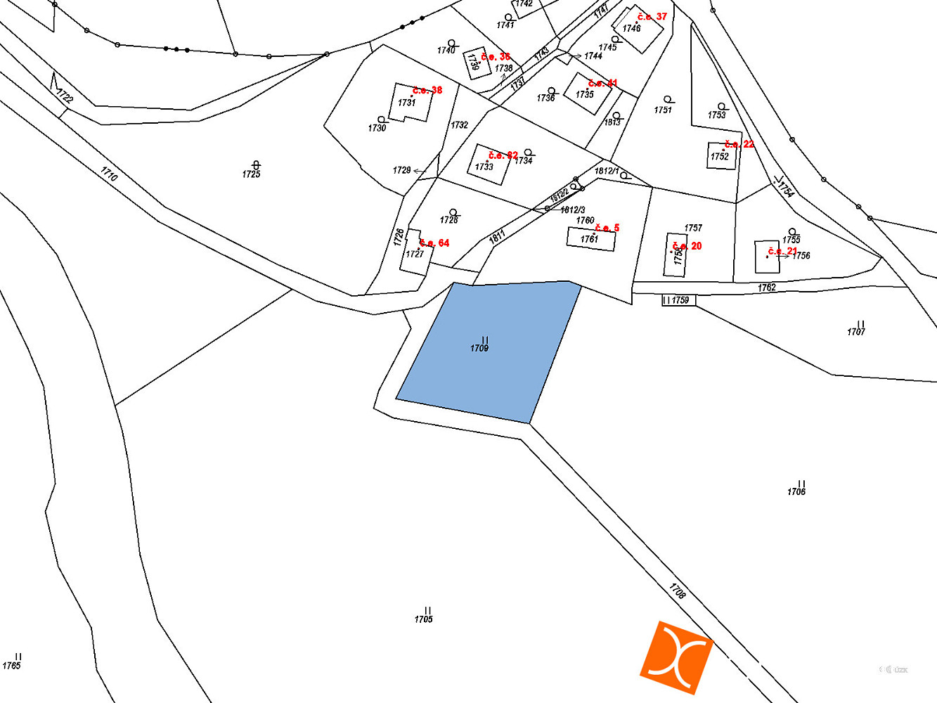 Prodej pozemku 160 m² – fotografie 2