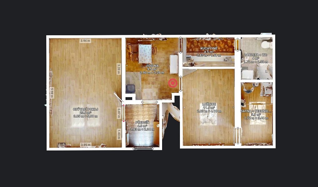 Pronájem domu 65 m² s pozemkem 645 m², Zbraslavice – náhled fotky 9