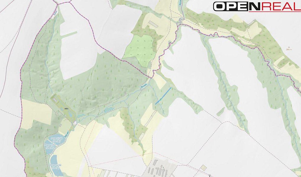 Prodej lesa 1 876 m², Popovice – náhled fotky 2