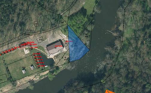 Prodej zahrady 356 m², Řepeč, okres Tábor