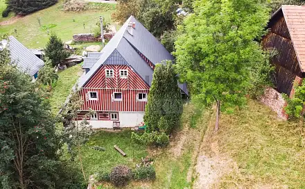 Prodej chaty/chalupy 368 m² s pozemkem 806 m², Vysoké nad Jizerou - Horní Tříč, okres Semily