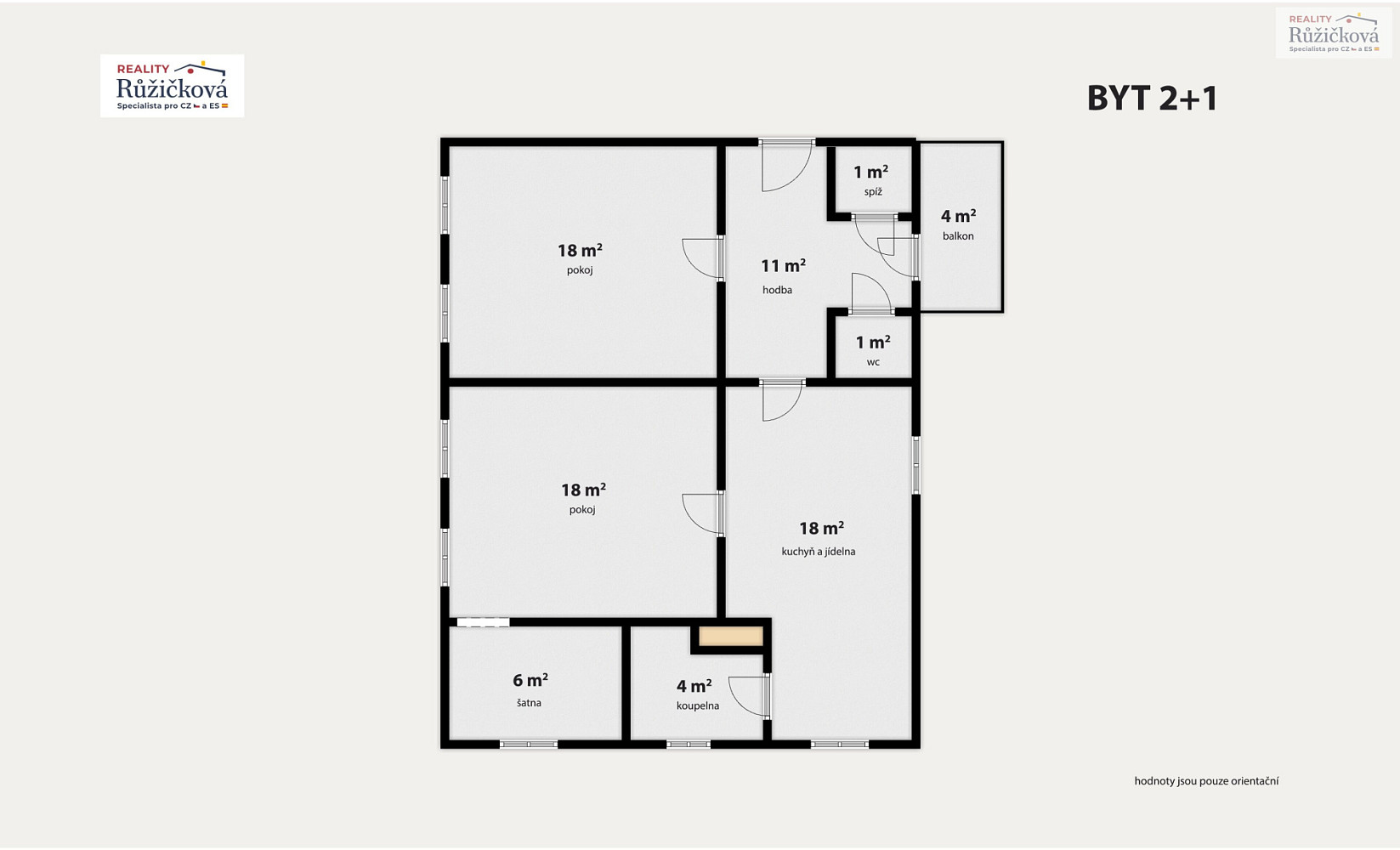 Prodej bytu 3+1 76 m² – fotografie 2