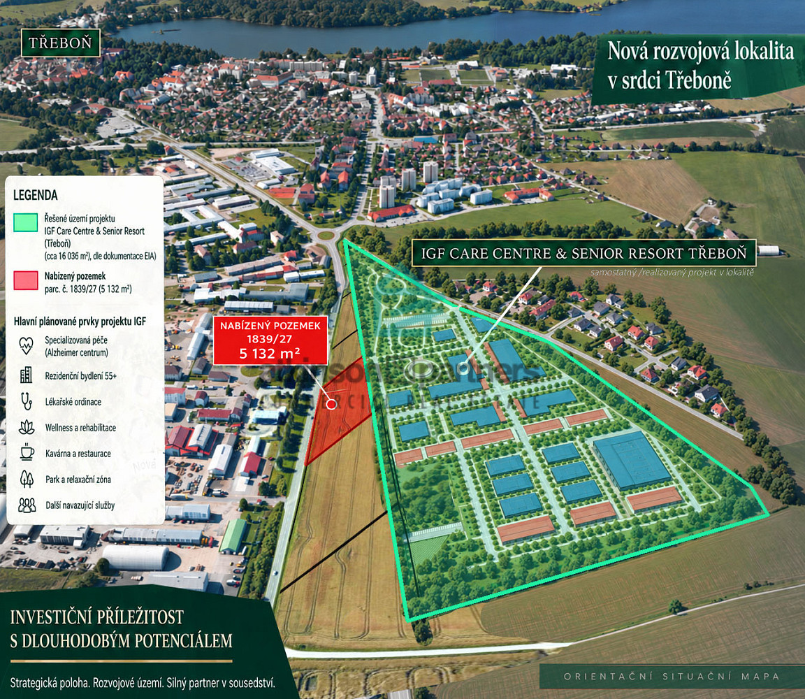 Prodej komerčního pozemku 5 132 m² – fotografie 2