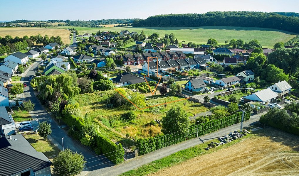 Prodej stavebního pozemku 1 321 m², Tršice – náhled fotky 11