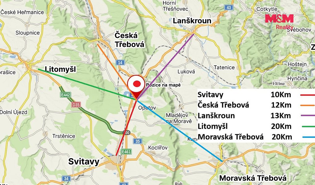 Prodej stavebního pozemku 1 539 m², Opatov – náhled fotky 5