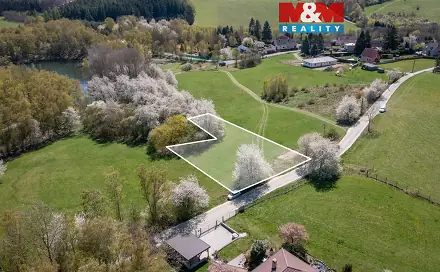 Prodej stavebního pozemku 1 877 m², Břasy - Vranovice, okres Rokycany