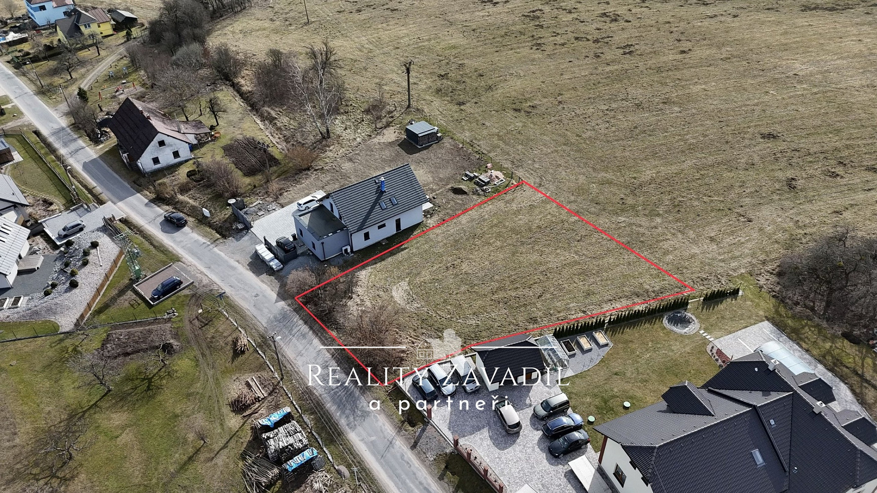 Prodej stavebního pozemku 1 159 m² – pohled 2