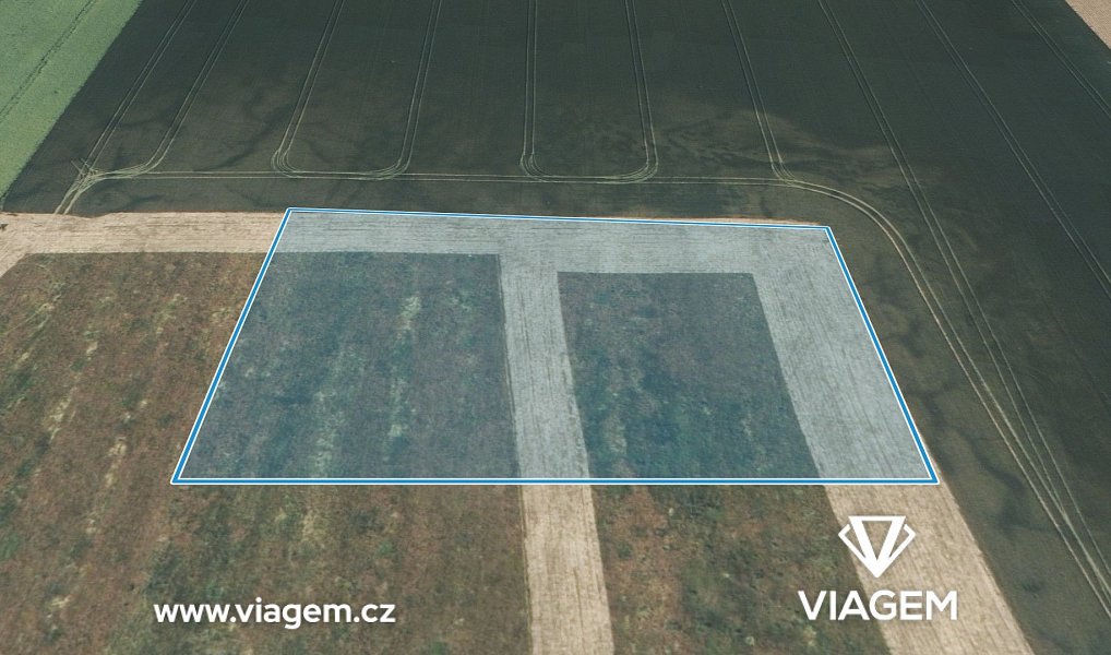 Prodej pole 502 m², Cítov – náhled fotky 2
