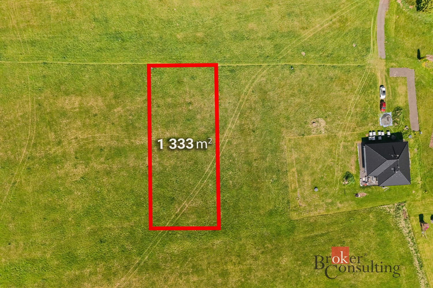 Prodej stavebního pozemku 1 333 m² - Więcej